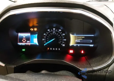 2016 Ford Edge Titanium z USA, uszkodzony, nr VIN 2FMPK4K81GBB23751